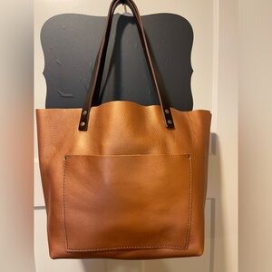 Portland leather Goods Tote